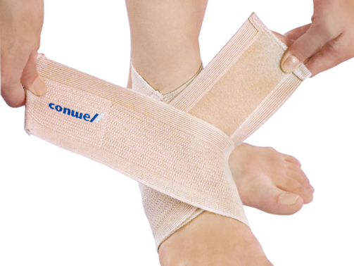 ANKLE BRACE WITH STRAP