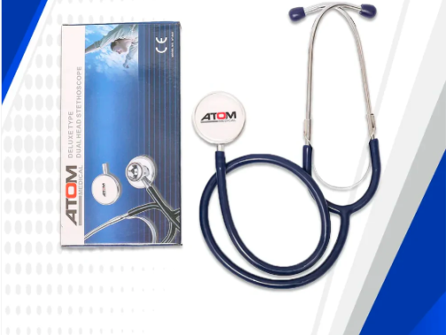 Atom Original Double Dual Head Stethoscope AT942