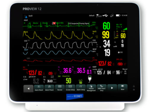 PROview 12″ Patient Monitor German