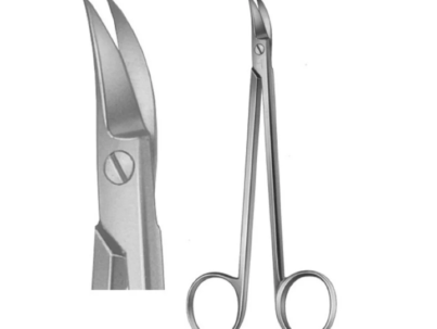 Quinby Scissors Curved 13cm – Dental Gum Scissors